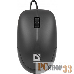 Мышь Defender Datum MM-010 Black USB 52010 {2кн+кл,1000 dpi}