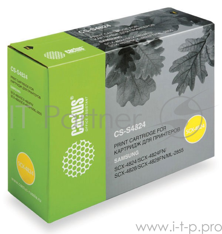 Тонер-картридж Cactus CS-S4824 черный для Samsung SCX-4824FN/4828FN/ML-2855 (5000стр.)