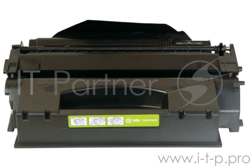 Тонер Картридж Cactus CS-Q7553XS черный для HP P2014/P2015/M2727 (7000стр.)