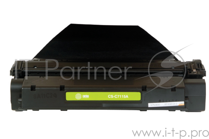 Тонер Картридж Cactus CS-C7115AS черный для для принтеров HP LaserJet 1000/ 1005/ 1200 (2500стр.)