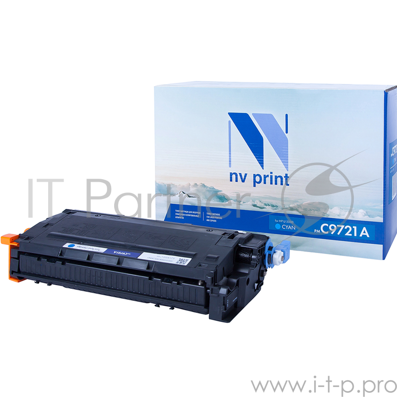 Картридж NV Print совместимый HP C9721A Cyan для LJ Color 4600/4650 (8000k)