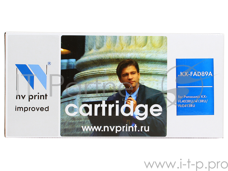 Барабан NV Print совместимый черный, Panasonic KX-FAD89A для KX/FL-403/413 (10000k)