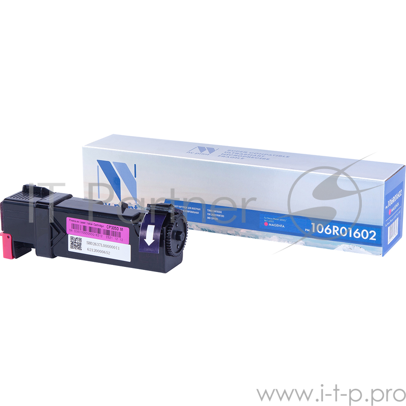 Картридж NV Print совместимый для Xerox Phaser WorkCentre 6505 106R01602 Magenta (2500k)