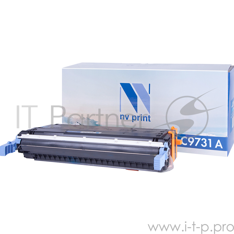 Картридж NV Print совместимый HP C9731A Cyan для LJ Color 5500/5550 (12000k)