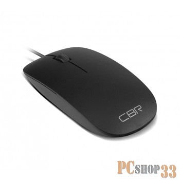 Мышь CBR CM 104 Black USB, Мышь 800dpi, офисн., провод 1.2 метра