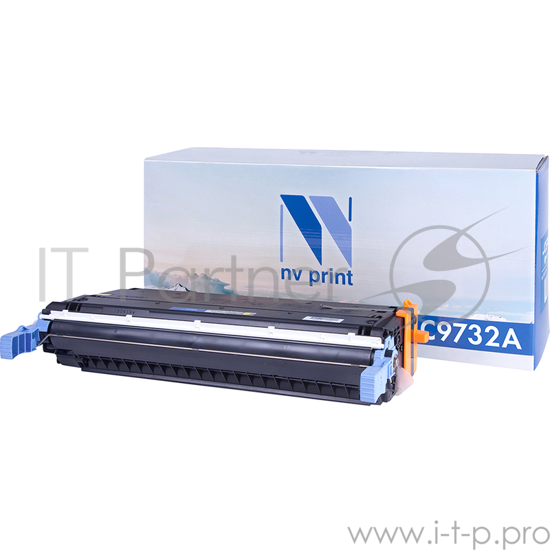 Картридж NV Print совместимый HP C9732A Yellow для LJ Color 5500/5550 (12000k)