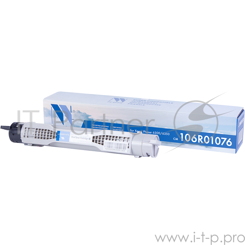 Картридж NV Print совместимый Xerox 106R01076 Black для Phaser 6300 (4000k)