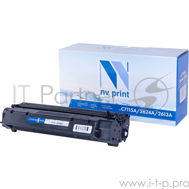 Картридж NV Print совместимый HP C7115A/2624A/2613A для LJ 1000/1200/1150/1300 (2500k)