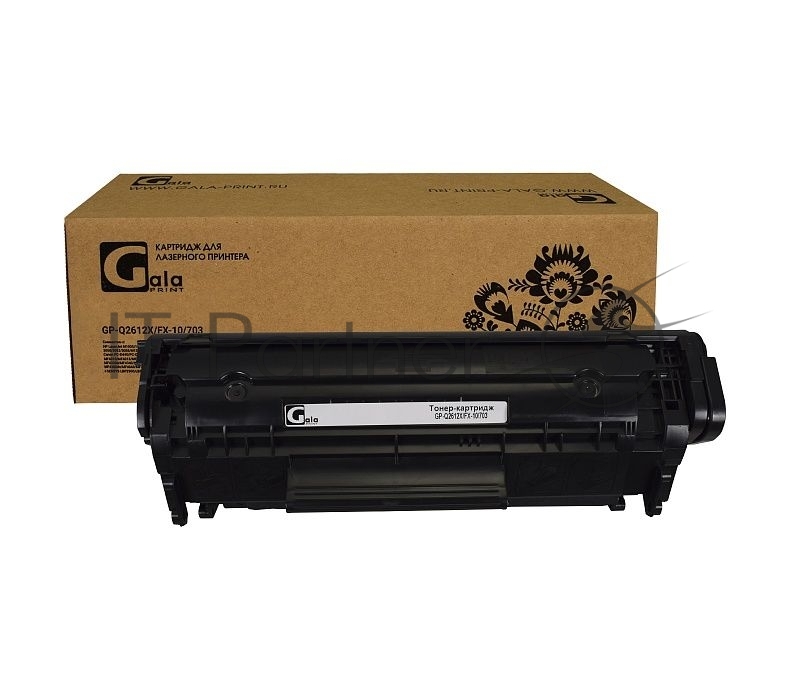 Картридж GP-Q2612X для принтеров HP LJ 1010/1012/1015/1018/1020/1022/ Series Canon LBP2900/3000 3000 копий GalaPrint