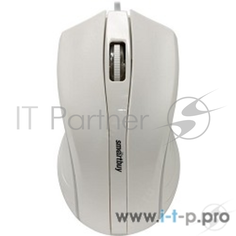 Клавиатуры, мыши Мышь проводная Smartbuy ONE 338 белая SBM-338-W