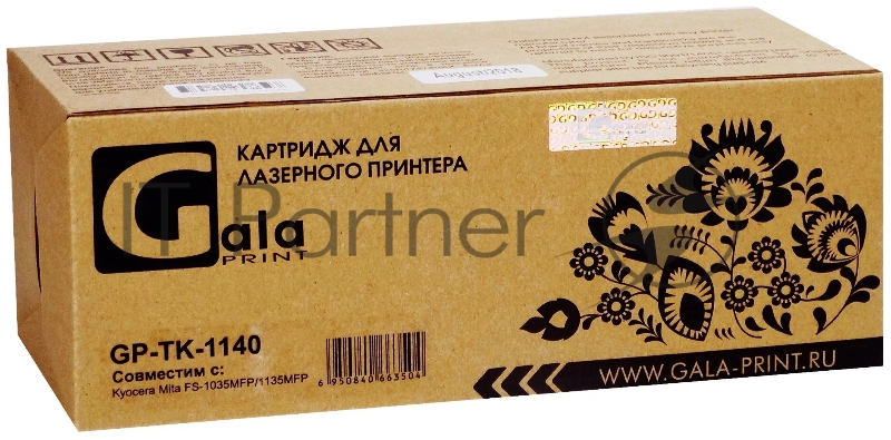Тонер-картридж GP-TK-1140 для Kyocera FS-1035MFP/FS-1035MFP/DP/FS-10 FS-1135MFP/ ECOSYS M2035dn/ M2535dn 7200 копий GalaPrint
