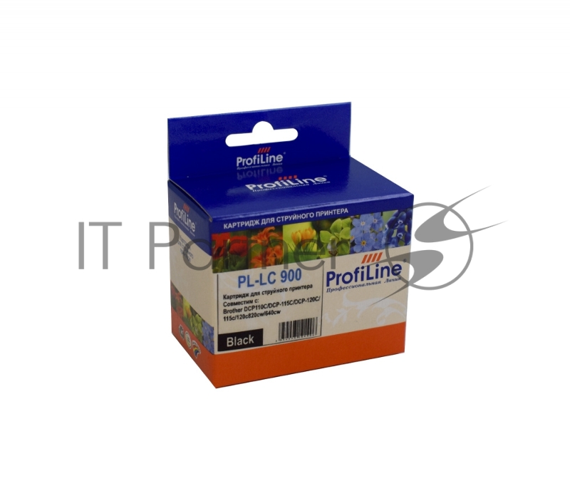 Картридж PL-LC900BK для принтеров Brother DCP110C/DCP-115C/DCP-120C/115c Black водн ProfiLine