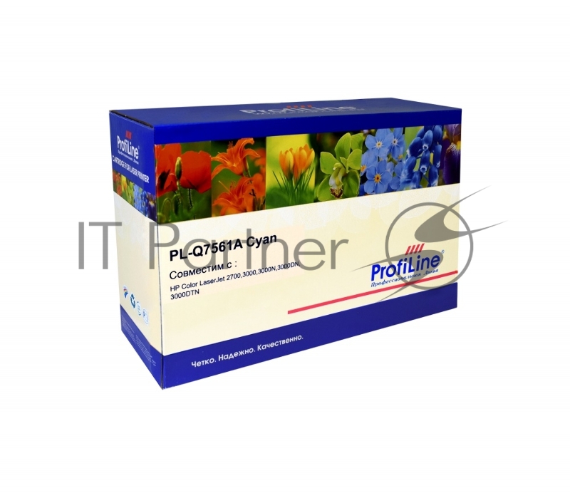 Картридж PL-Q7561A для принтеров HP Color LaserJet 2700/3000/3000N/3000DN/3000DTN Cyan 3000 копий ProfiLine