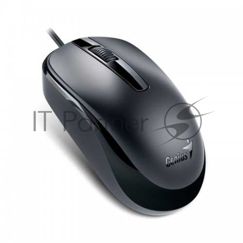 Мышь Genius DX-120 Black USB, оптическая, 1000 dpi 31010105100