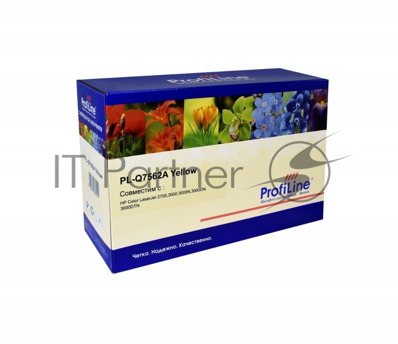 Картридж PL-Q7562A для принтеров HP Color LaserJet 2700/3000/3000N/3000DN/3000DTN Yellow 3000 копий ProfiLine
