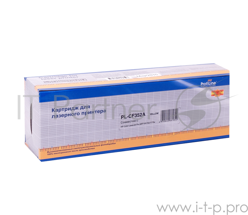 Картридж PL-CF352A для принтеров HP CLJ Pro M176n/M177fw Yellow 1000 к ProfiLine