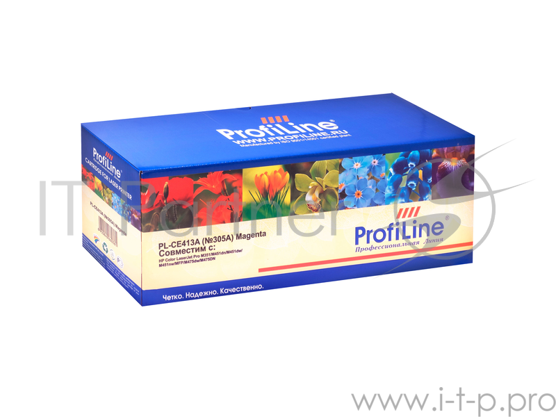 Картридж PL-CE413A (№305A) для принтеров HP Color LaserJet Pro M351/M451dn/M451dw/M451nw/MFP/ Magenta 2600 копий ProfiLine