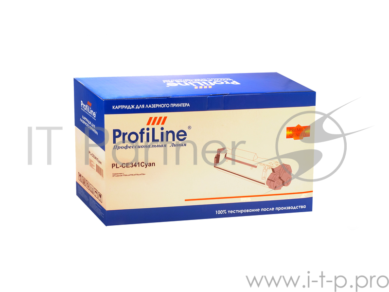 Картридж PL-CE341A для принтеров HP LaserJet Enterprise 700 color MFP M775dn/M775f/M775z/M775z 16000 копий Cyan ProfiLine