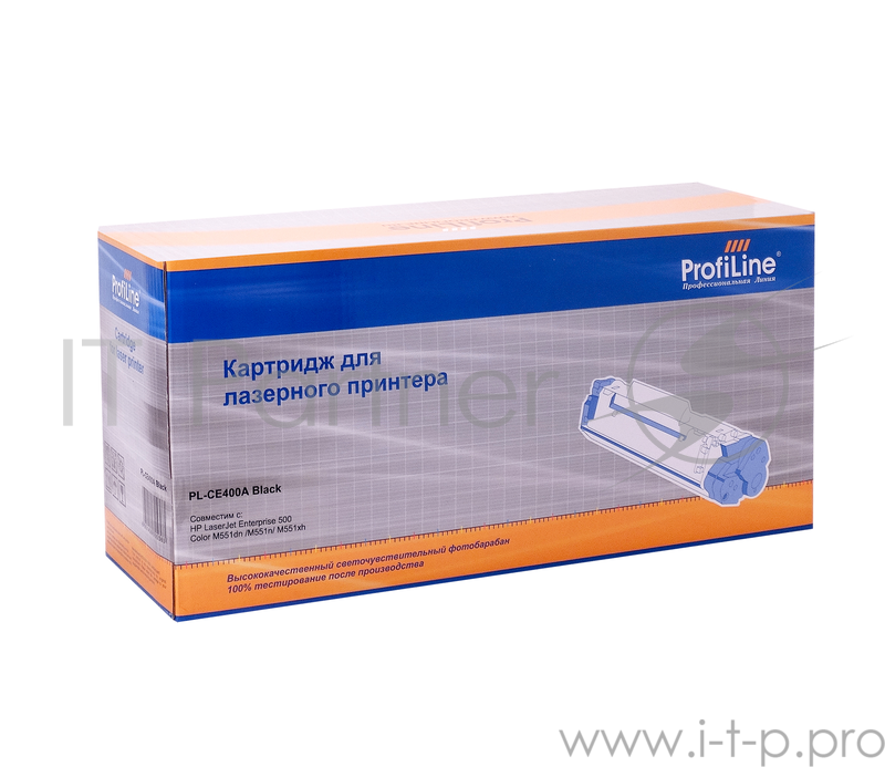 Картридж PL-CE400A для принтеров HP Color LaserJet Enterprise M551dn/M551n/M551xh Black 5500 копий ProfiLine