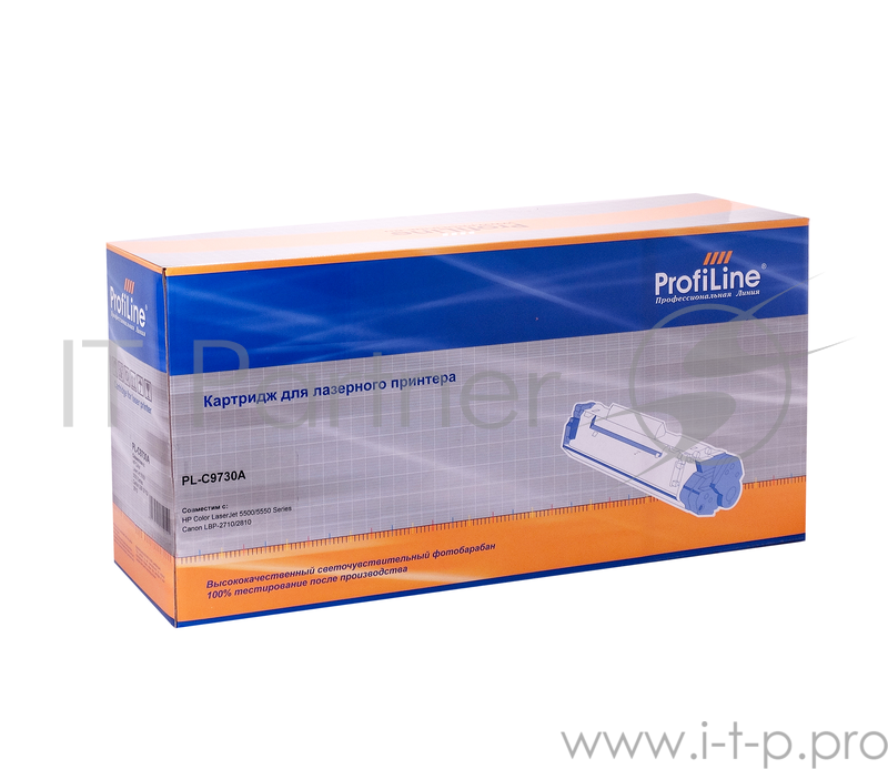 Картридж PL-C9730A для принтеров HP LJ 5500/5550/Canon LBP-2710/2810 Black 13000 копий ProfiLine