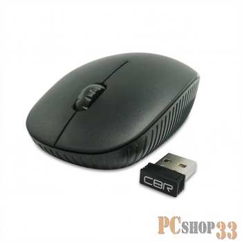 Мышь CBR CM-414 Black, Мышь оптика, радио 2,4 Ггц, 1200 dpi, USB