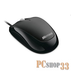 Мышь Мышь Microsoft Compact Optical 500 Black USB (800dpi, 2but) ОЕМ 4HH-00002