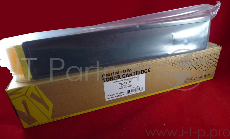Тонер-картридж Kyocera TASKalfa 2550ci TK-8315Y 6K (yellow) (JPN)