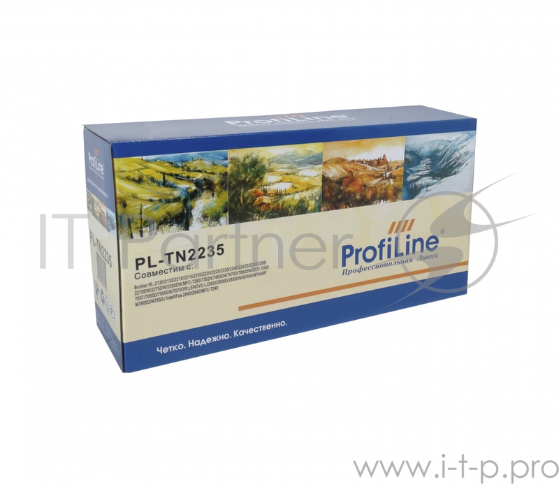 Картридж PL-TN-2235 для принтеров Brother HL-2130/2130R/2132/2132R/2135W 1200 копий ProfiLine