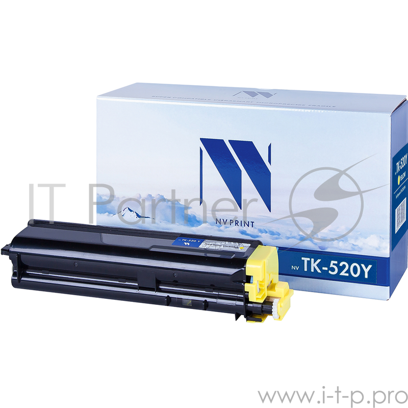 Картридж NV Print совместимый Kyocera TK-520 Yellow для FS C5015N (4000k)