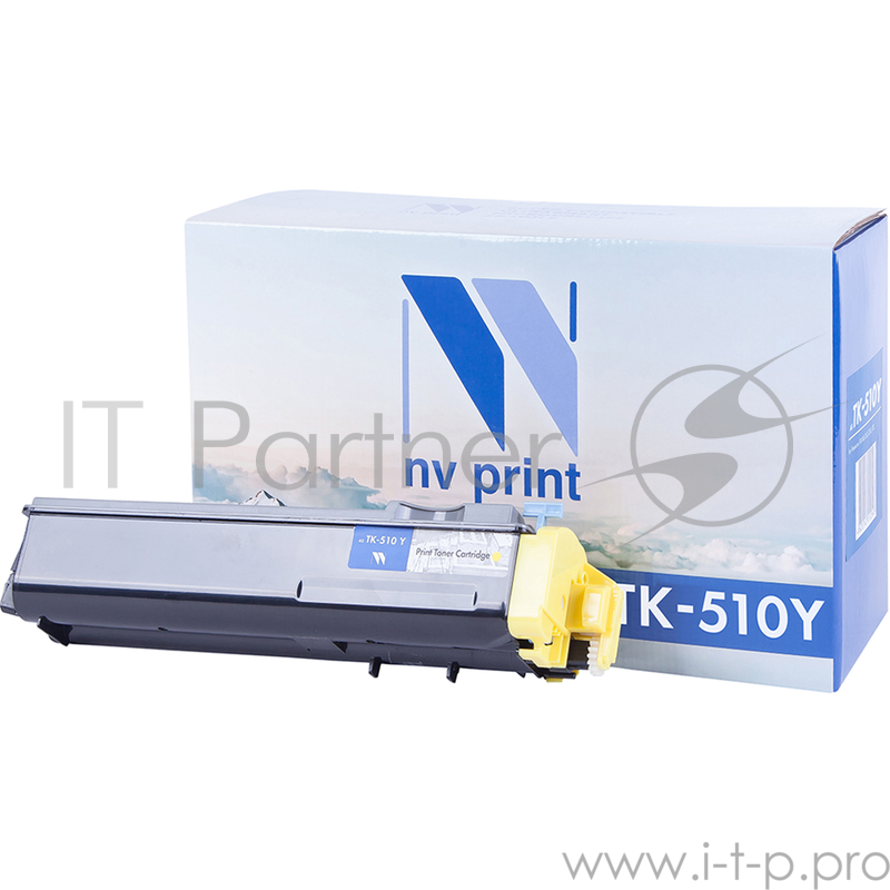 Картридж NV Print совместимый Kyocera TK-510 Yellow для FS C5020N/5025N/5030N (8000k)