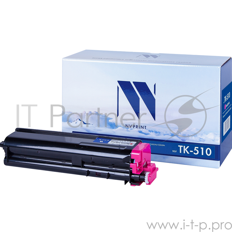 Картридж NV Print совместимый Kyocera TK-510 Magenta для FS C5020N/5025N/5030N (8000k)
