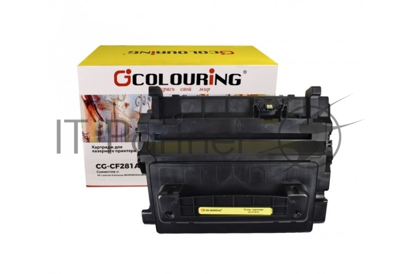 Картридж CG-CF281A для принтеров HP LaserJet Enterprise M630f/M630dn/M630h/M630z 10550 копий Colouring