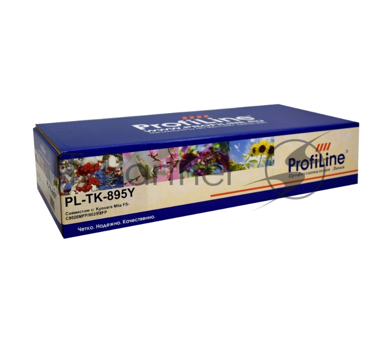 Картридж PL-TK-895Y для Kyocera Mita FS-C8020MFP/8025MFP/8525MFP Yellow 6000 копий ProfiLine