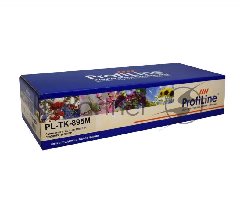 Картридж PL-TK-895M для Kyocera Mita FS-C8020MFP/8025MFP/8525MFP Magenta 6000 копий ProfiLine