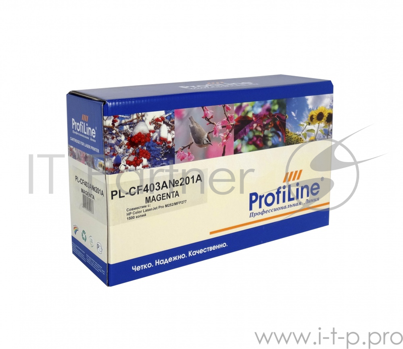 Картридж PL-CF403A №201A для принтеров HP Color LaserJet Pro M252/MFP277 1400 копий Magenta ProfiLine