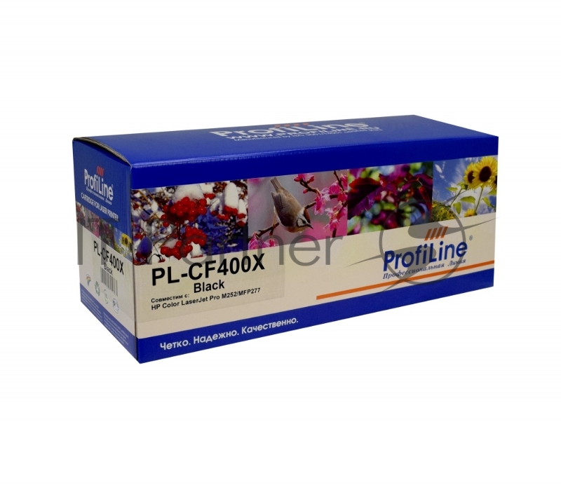 Картридж PL-CF400X №201X для принтеров HP Color LaserJet Pro M252/MFP277 2800 копий Black ProfiLine