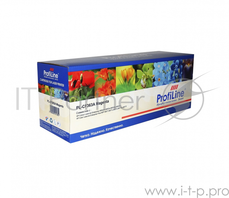 Картридж PL-CF363A №508A для принтеров HP CLJ Enterprise M552dn/M553dn/M553n/M553x 5000 копий Magenta ProfiLine