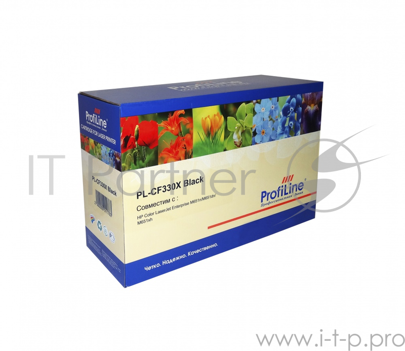 Картридж PL-CF330X №654X для принтеров HP CLJ Enterprise M651dn/651n/651xh 20500 копий Black ProfiLine