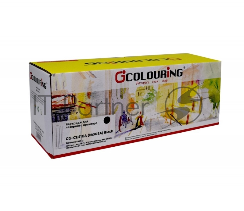 Картридж CG-CE410A (№305A) для принтеров HP Color LaserJet Pro M351/Pro 400 color MFP M475dn/M475dw/Pro 400 color M451dn/M451dw/M451nw Black 2200 копий Colouring