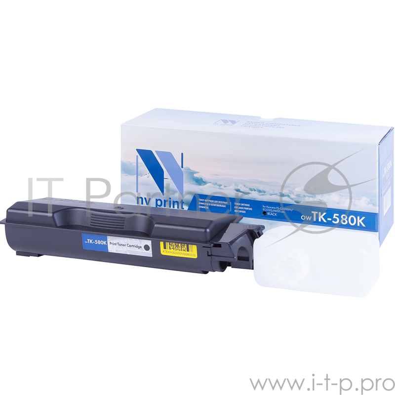 Картридж NVPrint совместимый Kyocera TK-580 Black для FS-C5150DN/ECOSYS P6021cdn (3500k)
