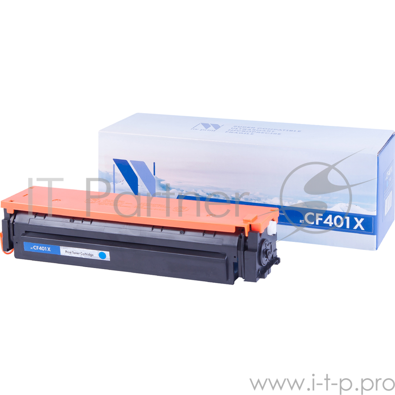 Картридж NVPrint совместимый HP CF401X Cyan для CLJ Color M252, MFP M277 (2 300k)