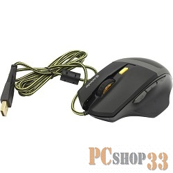 Мышь Defender Warhead GM-1740 Black USB 52740 {Проводная игровая мышь, оптическая,7 кнопок,1200-3200dpi}