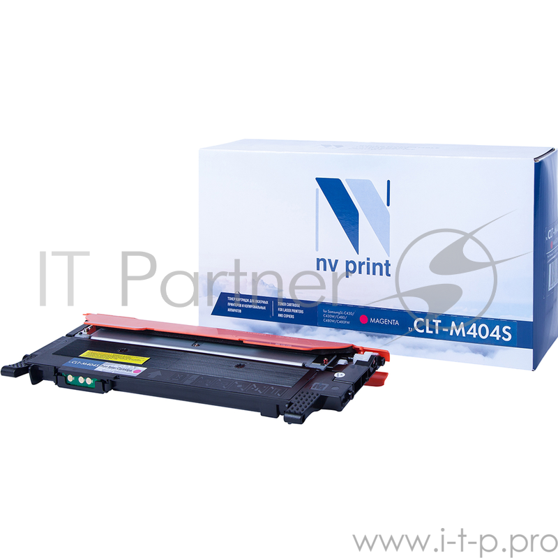 Картридж NVPrint совместимый Samsung CLT-M404S Magenta для SL-C430/C430W/C480/C480W/C480FW (1000k)