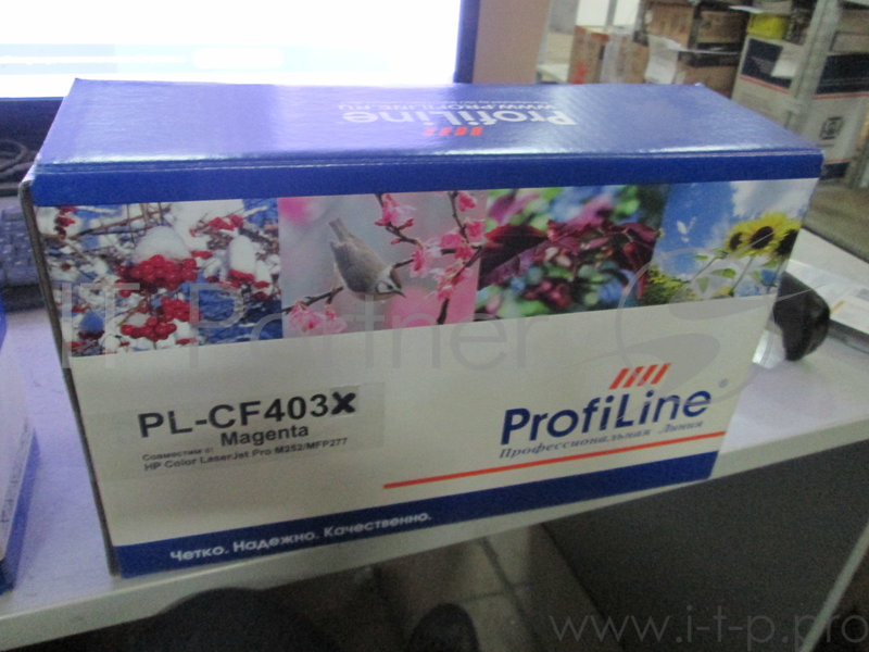 Картридж PL-CF403X №201X для принтеров HP Color LaserJet Pro M252/MFP277 2300 копий Magenta ProfiLine