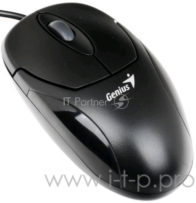 Мышь Genius XScroll V3 black USB, G5 (optical 1000dpi, подходит под обе руки) 31010233100