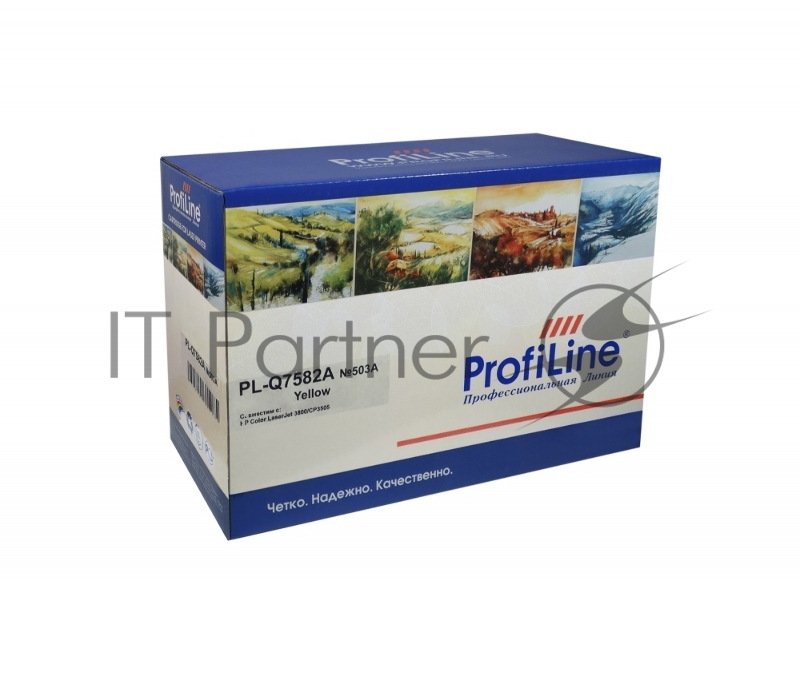 Картридж PL-Q7582A №503A для принтеров HP Color LaserJet 3800/CP3505 Yellow 6000 копий ProfiLine