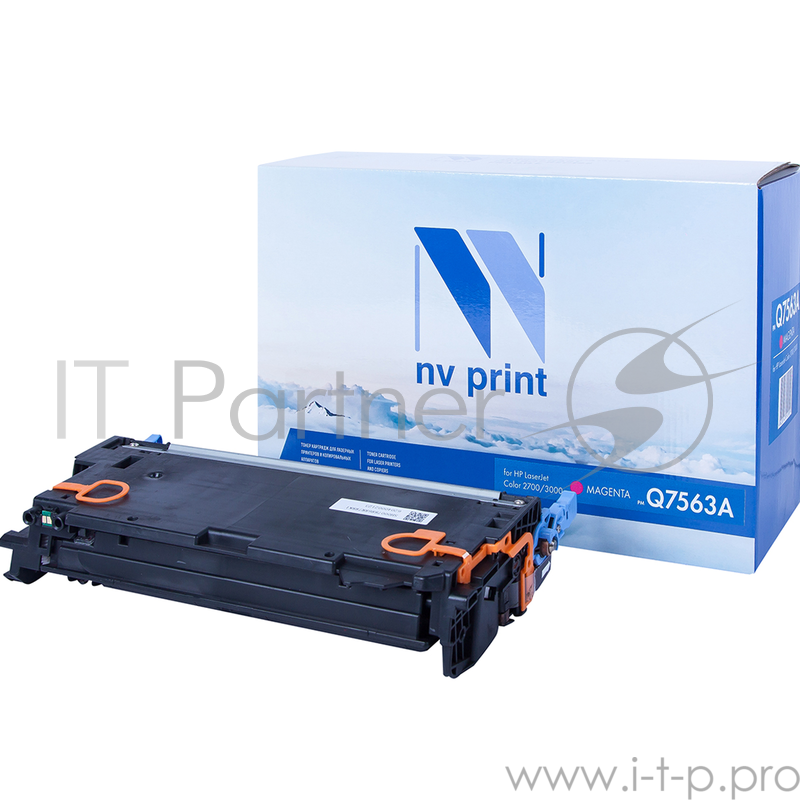 Картридж NVPrint совместимый HP Q7563A MAGENTA для Color LJ 2700/3000 (3500k)