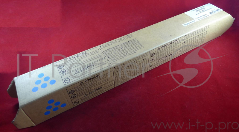 Тонер Ricoh Aficio MP C4503/C5503/C6003 cyan, type MPC6003E (туба, 450г) JPN