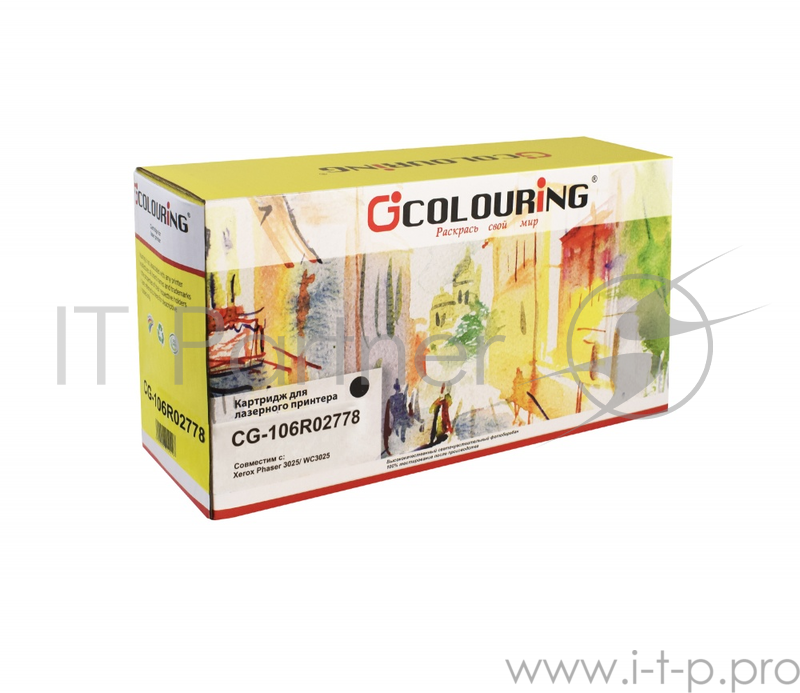 Картридж CG-106R02778 для принтеров Xerox Phaser 3052/3260/WorkCentre 3215/3225 3000 копий Colouring