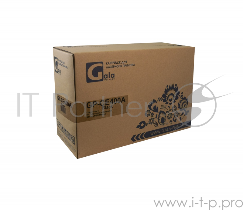 Картридж GP-CE400A для принтеров HP Color LaserJet Enterprise M551dn/M551n/M551xh Black 5500 копий GalaPrint